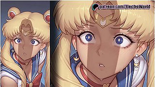 Sailor Moon Fucked Raw And Dripping With Cum
