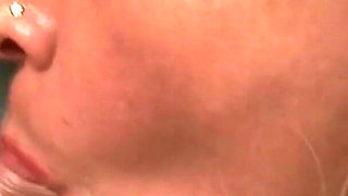 Busty Blonde MILF Sucks Big Cock and Fingers to Orgasm