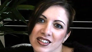 Beautiful French Brunette in Casting