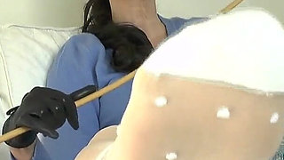 During the Cane Break, Mistress's Feet Are Pampered! Lady Victoria Valente