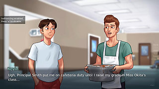 Summertime saga 1st day at college