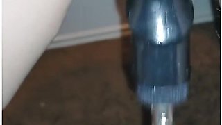 Upclose Long Clip Using Sex Machine! I Love This Thing Cant You Tell - Can't Tell
