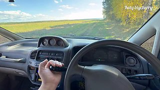 Katybigcherrys Leather Step-Sis Car Lesson