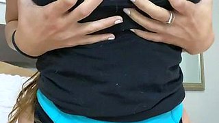 Big assed busty tit fuck and blowjob