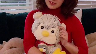 Webcam fun mature brunette with toys cum on cam