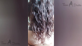 She Woke up Horny and Sat on Her Cock to Have a Hot Fuck in the Morning Before Work