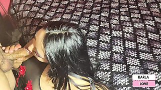 Poking the culo of a highly steamy Latina to perceive the beef whistle in her bootie