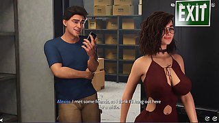 After Wine & Flirting, Gabby Pulls Alexis Away From Sue Into the Nightclub's Private Room for a VIP Striptease & Passionate Sex