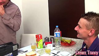 DESIRE TRANSGENDER PRINCESS - 2 Folks Tear up Mariana Lins Trans Culo