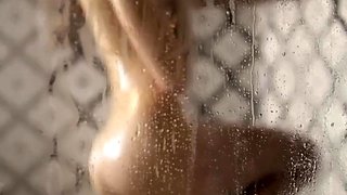 Gina Gerson wet and oily