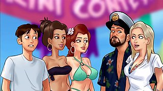 Cartoon step-sister Jenny gets watched in the latest summertime saga episode