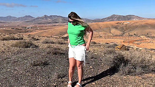 Pissing Outdoors Compilation on the Beach