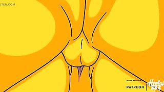Hentai ZZZ Fucks Marge Flanders - Big Tits, Creampie, Doggystyle - Uncensored HD