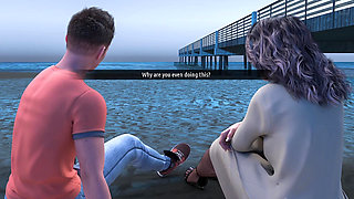 BREEZE OF PASSION 7 - Exhibitionist Gets Caught At The Beach