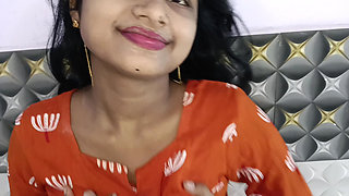 Real Indian Girl SUDIPTA Foot Fetish Handjob & Blowjob Session