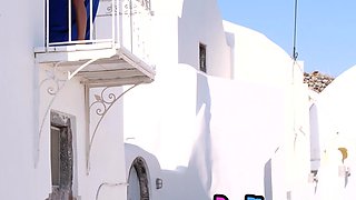 Italian Chiara Bianchino shows round bootie