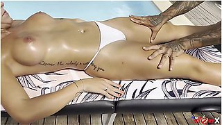 Cunnilingus Blowjob Squirt And Sex Without Condom For Ashley Morena Hot Blonde With Big Boobs