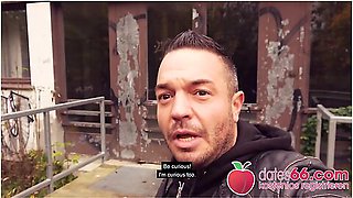 Public Pov! Milf Danka Diamond Banged In Abandoned Building