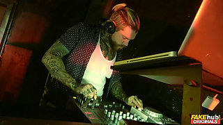 Fakehub Originals - Blond Selvaggia Takes a Hard Facial From Superstar Dj Dean Post Set Sex