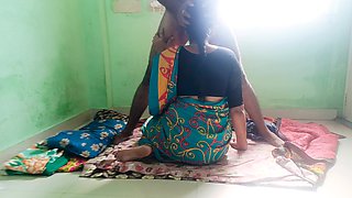 Appartment Aunty Suck and Fuck with Husband Manager