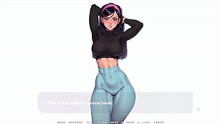 My New Girlfriend  Taboo Hentai Game  Ep.34 My GF Do a Sexy Secretary Role Play Photoshoot with a Stranger!