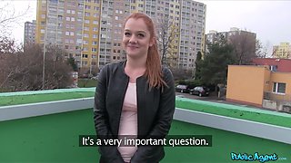 Gullible Ginger Screwed Over A Car 1 - Public Agent
