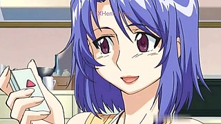 Unexpected Anal Threesome with Girlfriend and her Stepsis (Hentai)