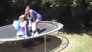 Enjoy behind the scenes from chunky cheerleaders