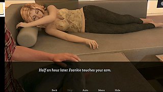 Busty erotic visual novel with curvy characters and engaging story