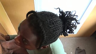 This EBONY GIRLFRIEND wanted BIG COCK