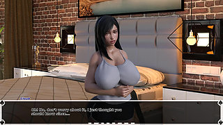 Tifa's Dark Heaven Boyfriend Almost Catching His Girlfriend Cheating in the Toilet - Episode 17