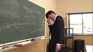 Chubby Japanese Craves Her Teacher's Big Cock For Hardcore Sex