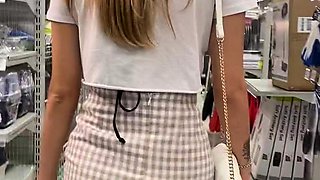 Amateur blonde ass fucked