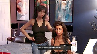 My wife enjoys secret 3D fun