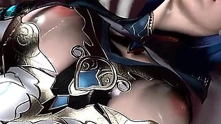 Beauty Neural Goddess in Thicc Form - 3D Animation Hentai