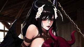 Bound Angels & Demoness Get Milked By Monsters In New Spicy Toons Hentai