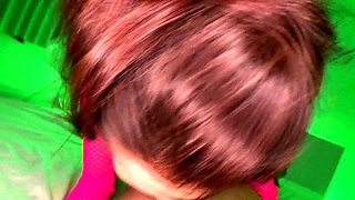 Lovely Amateur teen brunette masturbating outdoor