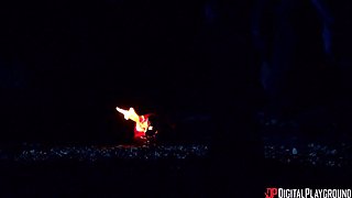 Kleio Valentien's Sizzling Outdoor Affair with Passion