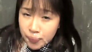Kinky Japanese girls get pounded hard and swallow heavy loads of sperm