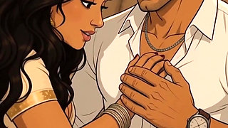 Desi Indian Wife in Saree Gets Deep Creampie from Big Cock Husband - Amateur Homemade