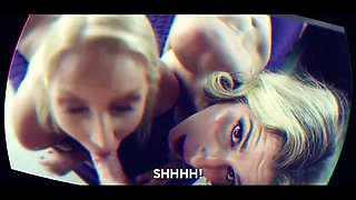 TABOO HEAT - Busty MILF Stepsisters Tease  Take Anal Turns on my Dick