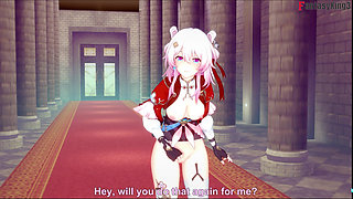 March 7th hot blowjob - Honkai Star Rail