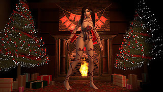 D.va Christmas Gift - Overwatch Porn Parody