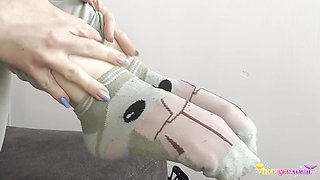 Small Sweaty Soles Post Gym and a Boyfriend Obsessed for My Feet