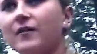 Public Phone Deepthroat Slut Swallows Thick Load