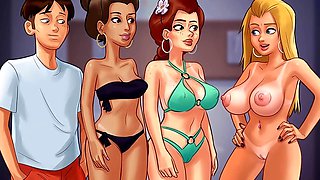 Sex game gameplay, summertime saga mia, animation gallery