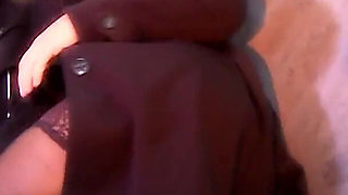 Tattooed Muscle Stud Pounds Blonde and Horny Brunette in Deepthroat-anal Threesome