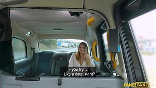 Gia Tvoricceli Needs Wealth in a Mature Taxi Ride