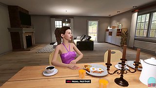 Mommy with big boobs brings the taste of seduction to playtime