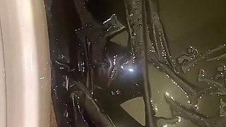 Bathroom Pee Fetish Wet Pussy Play & Intense Orgasm